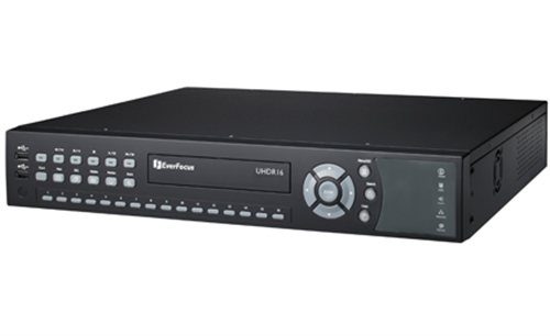 EverFocus unveils 16CH universal DVR for HD-SDI and analog video inputs