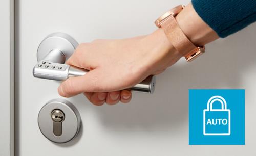 Code Handle: the PIN-secured door handle that locks itself