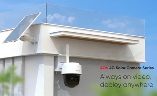 Hikvision launches its new AOV 4G Solar Camera Series