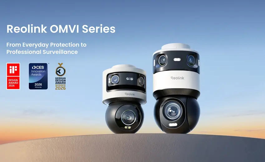 Reolink redefines full-coverage, smart security with the Triple-Lens OMVI Series and Reolink x Qualcomm Power-Efficient Series cameras