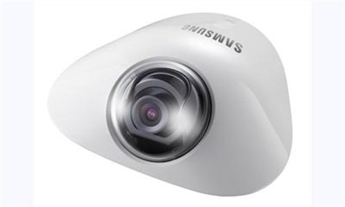 Samsung Techwin launches 1.3-MP, compact, flat network dome
