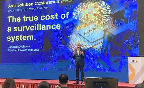 Axis cameras help save money despite higher price, growth manager tells Solution Conference