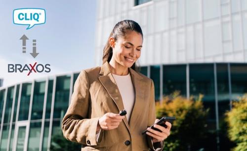 CLIQ digital smart key access now connects with 100+ access systems via braXos Steward