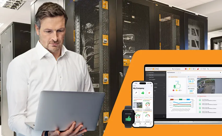 KentixONE: An all-in-one physical security and real-time monitoring platform designed just for data centers