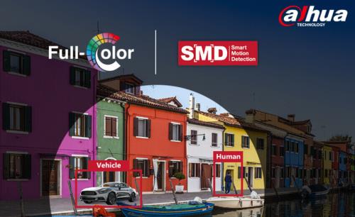 Dahua full-color + SMD enables greater safety and convenience