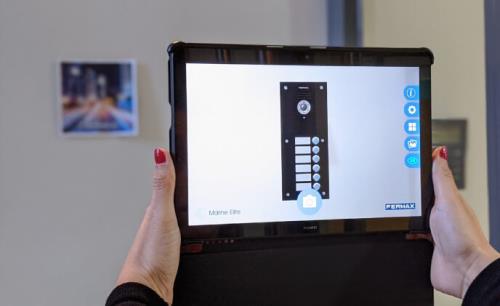 New version of the Fermax for real app with augmented reality