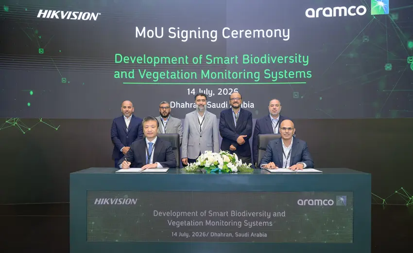 Hikvision and Aramco sign Memorandum of Understanding to explore AI-driven environmental monitoring and biodiversity solutions