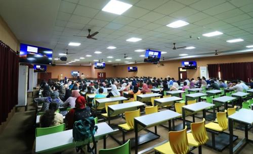 Enhancing educational delivery through interactive displays at Yenepoya Institute