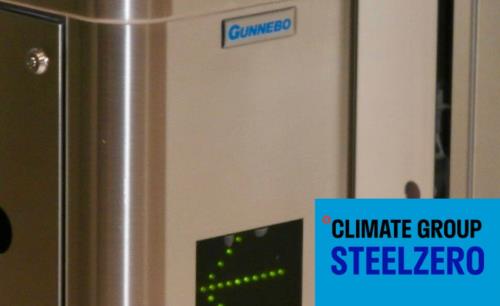 Gunnebo Entrance Control joins SteelZero to accelerate the transition to net zero steel