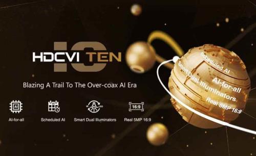 HDCVI Ten blazing a trail to the over-coax AI era