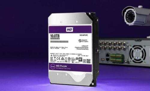 WD increases capacity of surveillance-class hard drives to 10TB