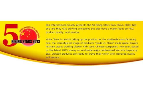 Chinese manufacturers prove their worth