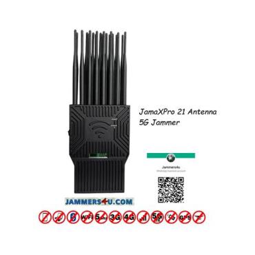 JamaXPro 21 Antenna 21W 4G 5G 5Ghz GPS RC UHF WIFI All Jammer up to 30m