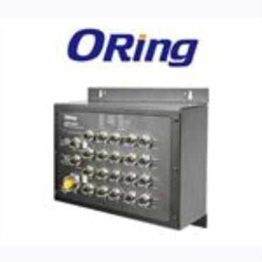 EN50155 20-port managed Gigabit PoE Ethernet switch with M12 (TGPS-9164GT-M12-BP2 Series)