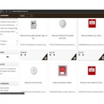 Wireless addressable fire alarm sound light alarm security system fire fighting