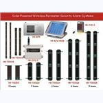Solar Power Perimeter Detectors