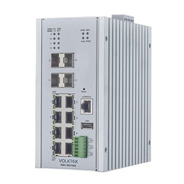 9561-8GT4XS-TSN Layer 3 TSN Industrial Ethernet Switch