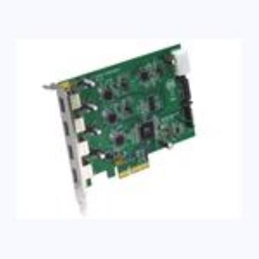 Quad Channel USB 3.0 to PCI Express x4 Gen 2 Host Card