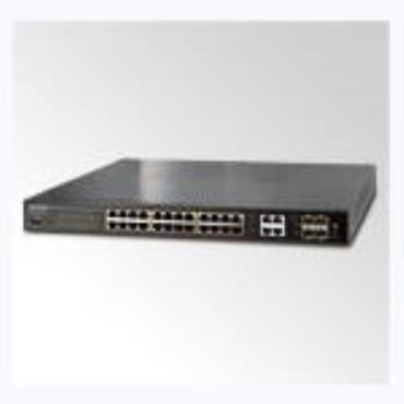 24-Port Gigabit PoE + 4-Port Gigabit TP/SFP Combo Managed Switch (WGSW-28040P / WGSW-28040P4)