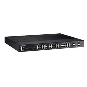 JetNet 6728G Industrial 28G Full Gigabit Managed 16/24 PoE Plus Ethernet Switch