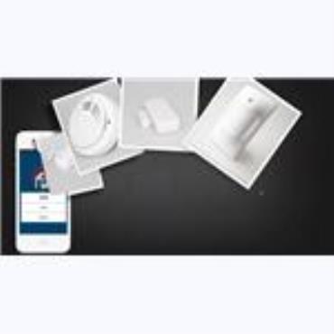 Cloud based IP alarm system with home automation