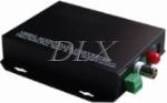 MINI One channel Video / audio / data fiber optic transmitter and receiver