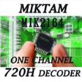 MIKTAM 1 Channel 720H Video Decoders-MIK2164