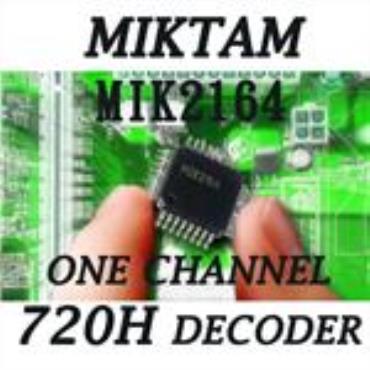 MIKTAM 1 Channel 720H Video Decoders-MIK2164