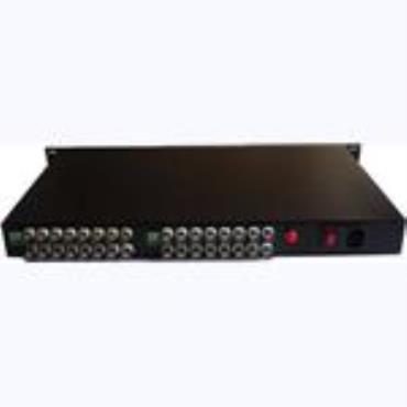 32 Chs Digital Video / Audio / Data Fiber Optic Transmitter And Receiver