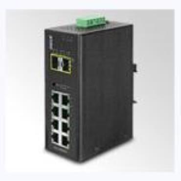Industrial 8-Port 10/100/1000T + 2 100/1000X SFP Managed Switch (IGS-10020MT)