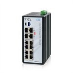 L3 10G Cyber-Hardened PoE Switch - IGR-A804XSM-8PH