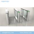 qr code turnstile pedestrian swing gate barrier