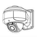 2 Megapixel WDR HD Network Outdoor Waterproof motorized lens IR Dome Camera