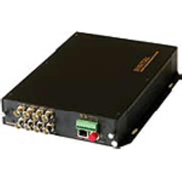 8ch video fiber optic transceiver