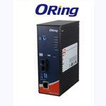 Industrial IEC 61850-3 Ethernet to fiber media converter (IMC-P111FX)