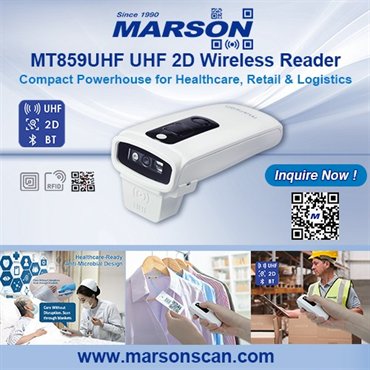 UHF Reader & Barcode Scanner - MT859UHF