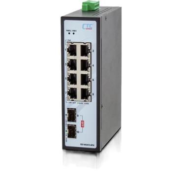 Industrial GbE PoE Switch - IGS-802CS-8PH