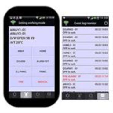 FS330A Remote alarm system on Android phone APP