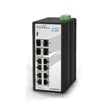 Industrial Managed GbE PoE Switch - IGS-A804SM-8PH24