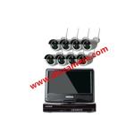8chs 960p plug and play water-proof WIFI IP IR Bullet camera NVR kit with 10" display