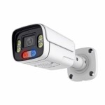 CH-WF30B80-AI,  8MP Outdoor IP68 Red & Blue Strobe Light Bullet IP Camera