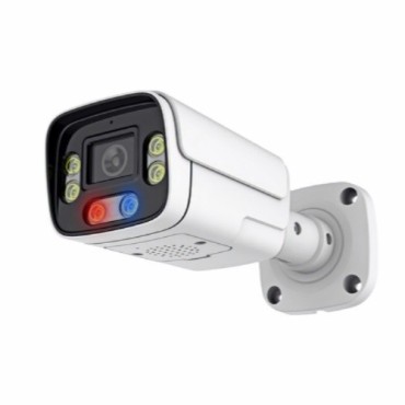CH-WF30B80-AI,  8MP Outdoor IP68 Red & Blue Strobe Light Bullet IP Camera