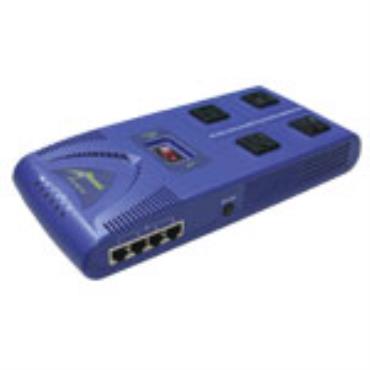 APL4200-200 UltraSpeed Series UPS-able Quad PowerLine Ethernet NetBridge