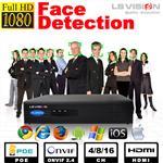 LS VISION h.264 32ch nvr recorder 1080p for hd ip camera onvif poe nvrs