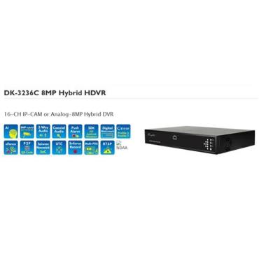 DK-3236C 8MP Hybrid HDVR
