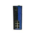 6-port 10/100M Ethernet + 2-port 100M FX Din-Rail Layer2 Managed