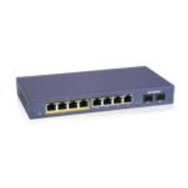 4+4 Ports PoE Fiber Switch