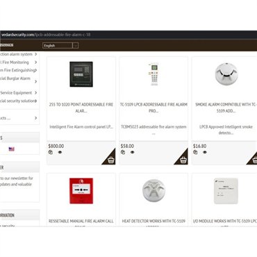 Addressable Fire Alarm Encoder For Controller Communication With Fire Detectors