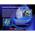 Cold forged screws and shafts made in Taiwan