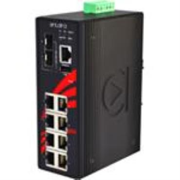 LMP-1002G-SFP(10-Port Industrial PoE+ Managed Ethernet Switch)